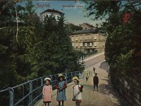 Mesnička ulica, razglednica je putovala 1912. godine